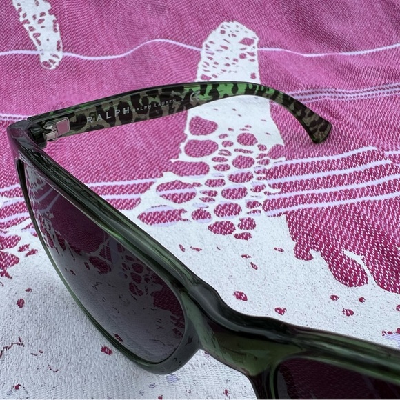 Ralph Lauren Sunglasses, green/black, NWOT - Picture 4 of 11